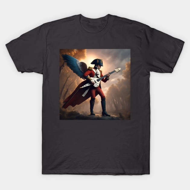 Napoleon plays electric guitar T-Shirt by Superfunky